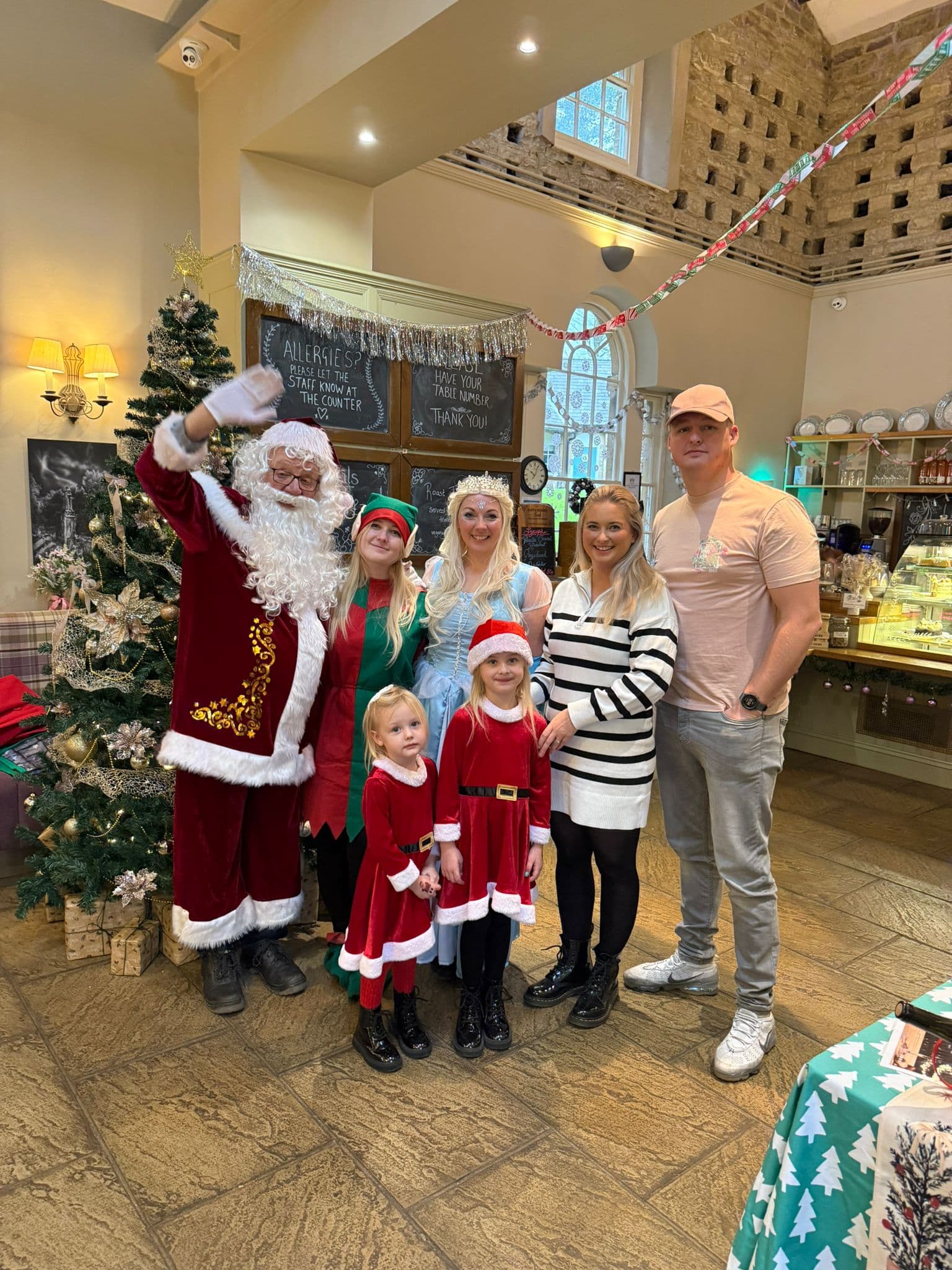 Breakfast with Santa at Renishaw Hall
