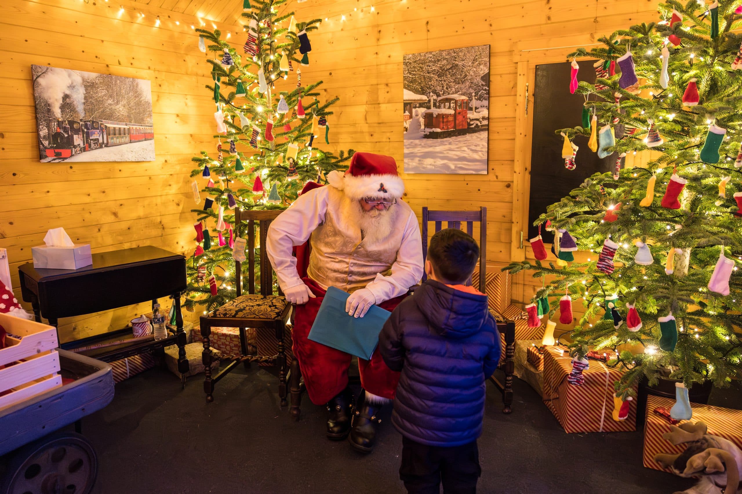 Father Christmas Grotto at the Valley Railway