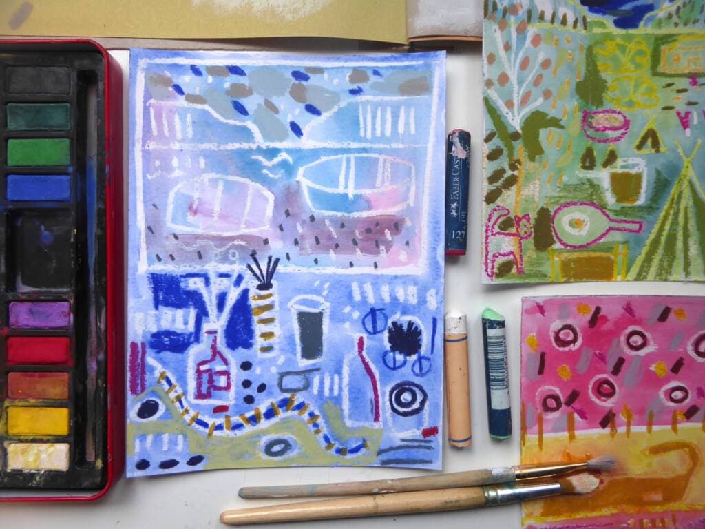 Family Workshop: Chagall Print & Paint