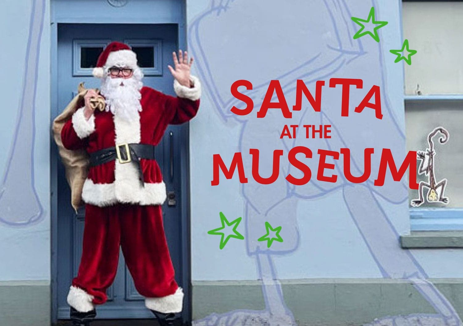 Santa at the Roald Dahl Museum