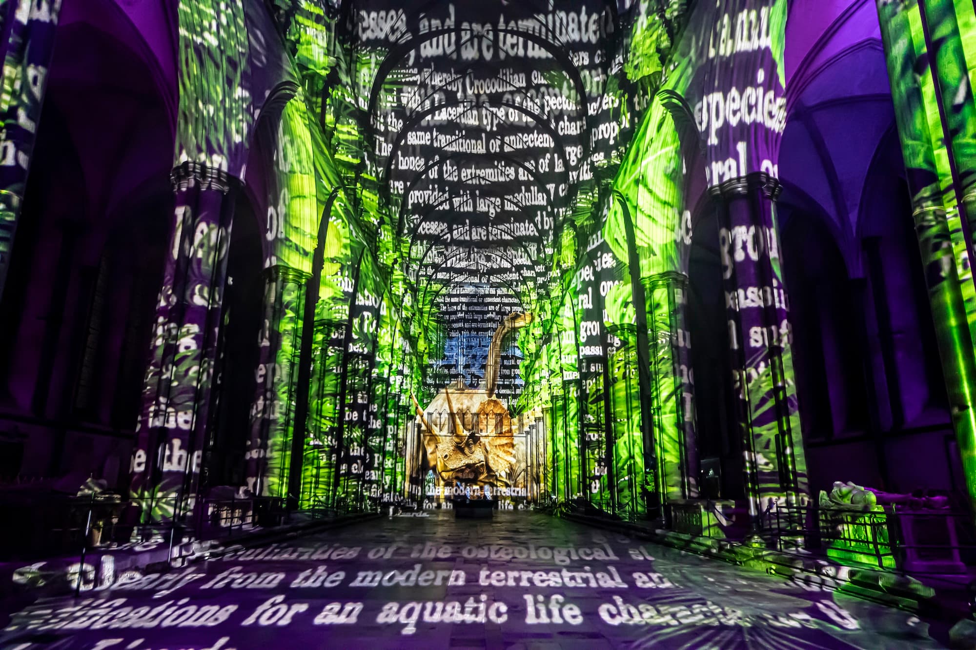 Lost Worlds: The Breathtaking Sound, Light & Art Experience by Luxmuralis