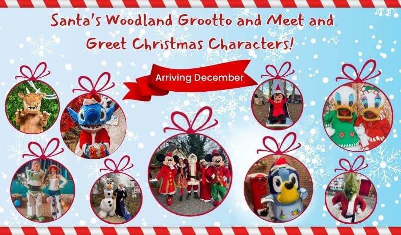 Santa's Woodland Grotto and Meet & Greet Christmas Characters