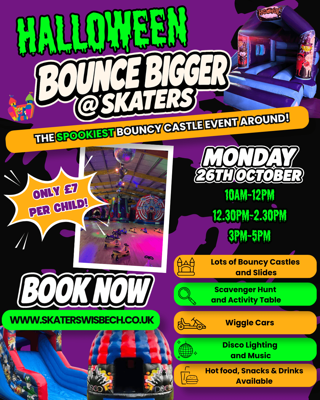 Halloween Bounce Bigger@Skaters