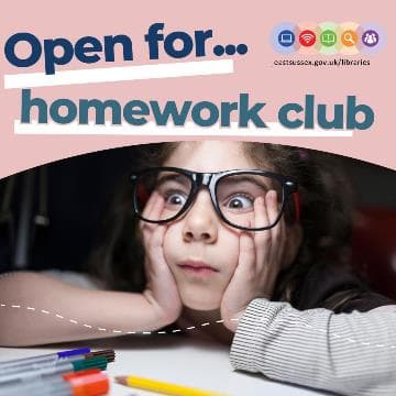 Activity and Homework Club at Eastbourne Library