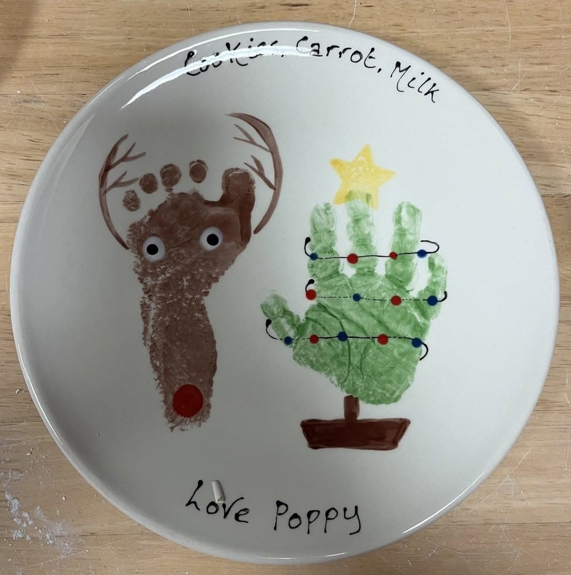 Rainbow Pottery Painting Christmas Session
