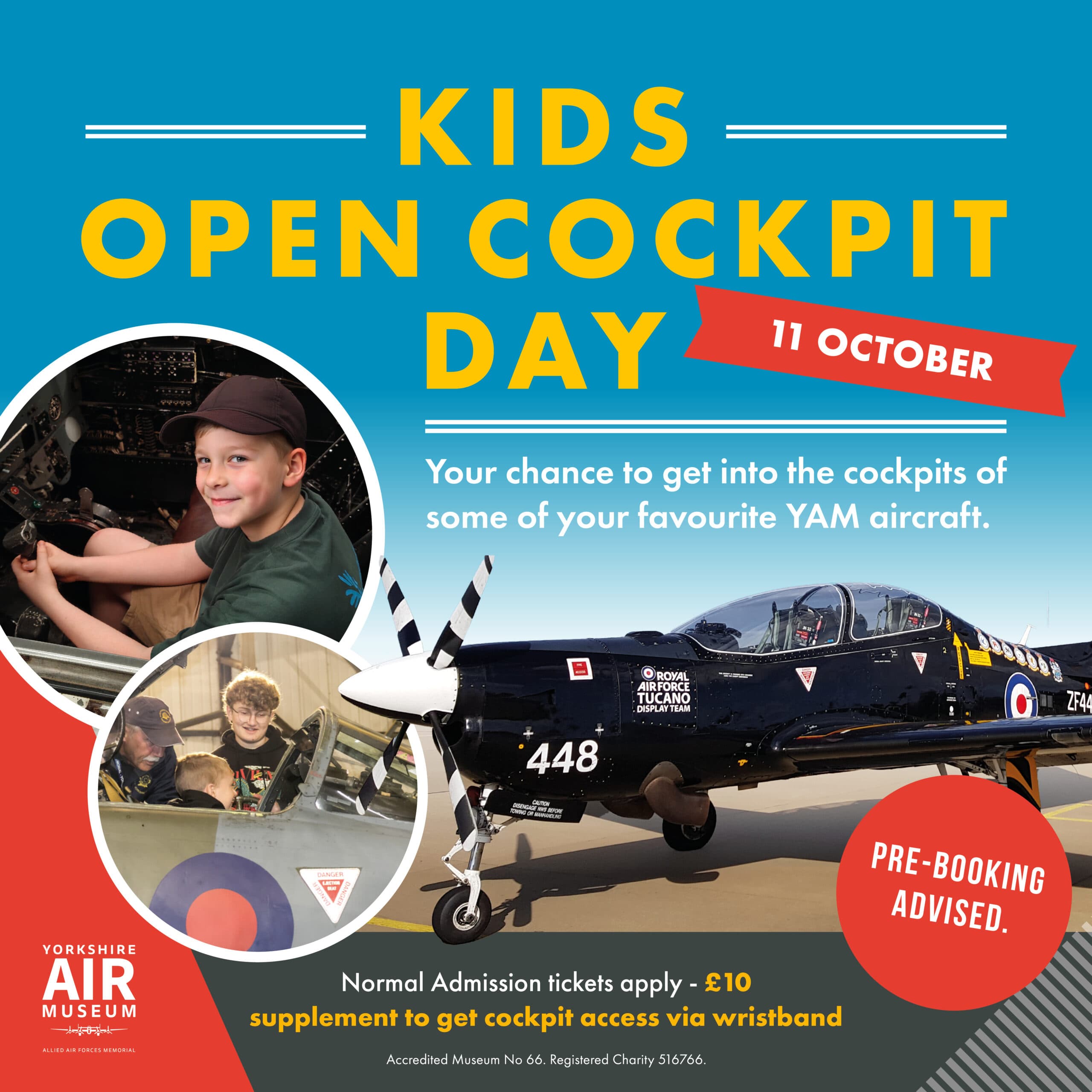 Open Cockpits for Kids