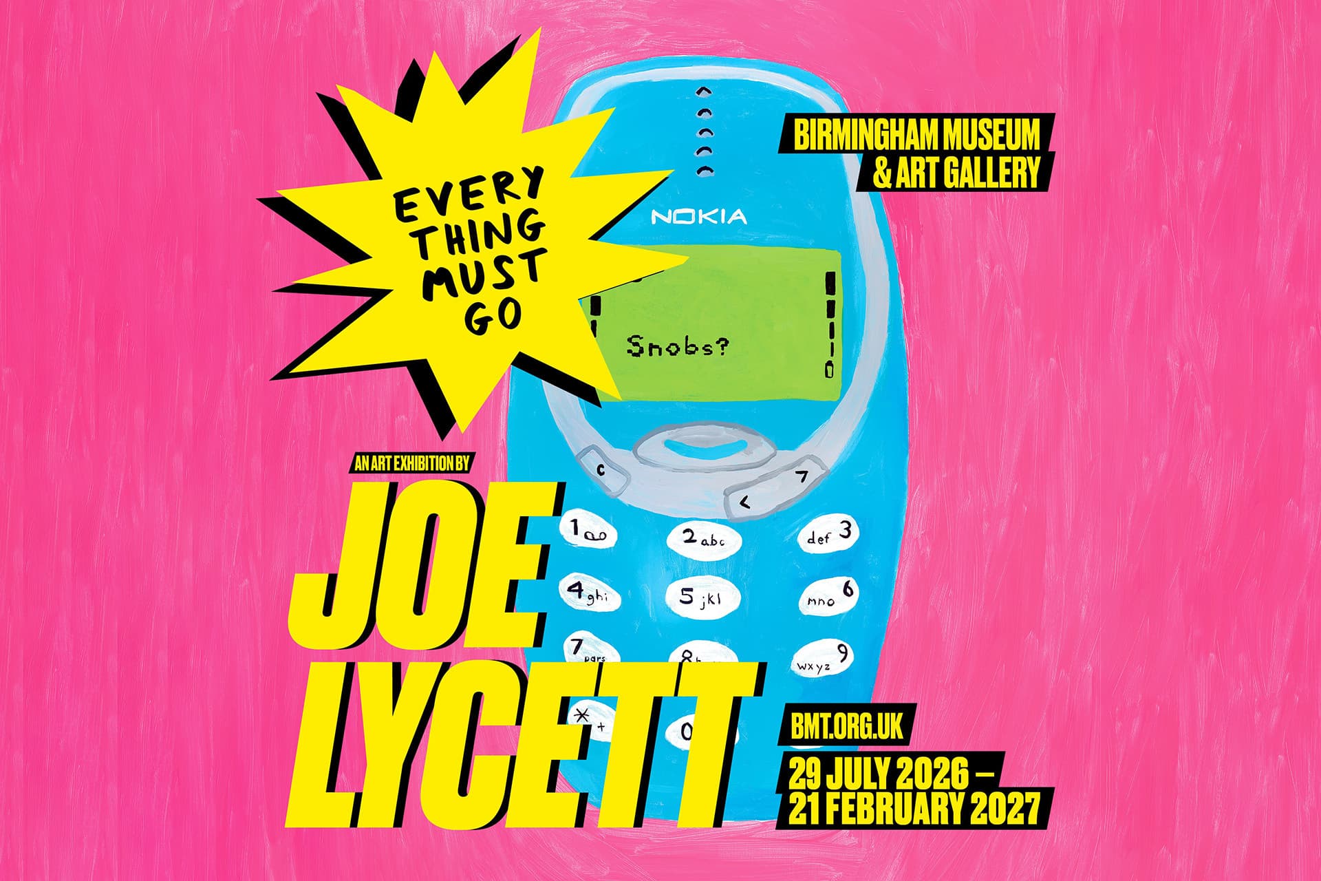 EVERY THING MUST GO by Joe Lycett