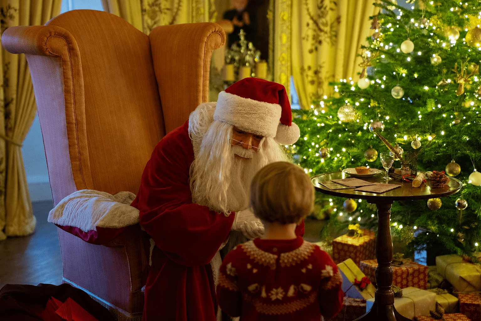 Visit Father Christmas at Picton Castle