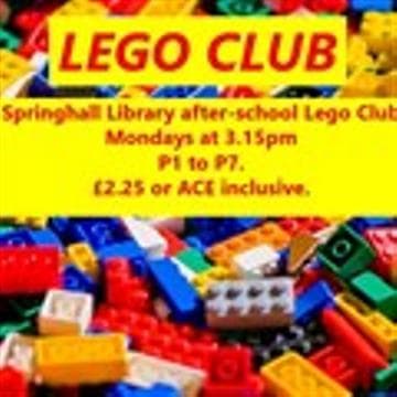 Lego Club | Springhall Library | Monday