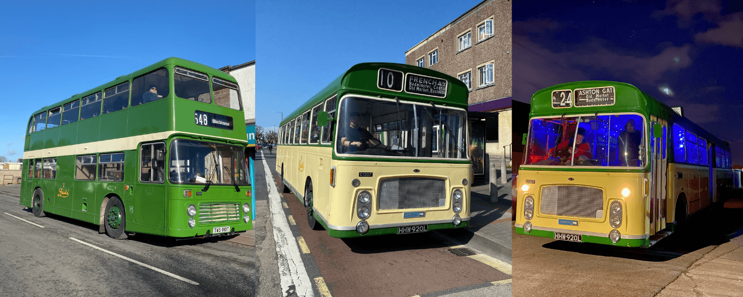 Bristol Vintage Bus Group Visit at Aerospace Bristol