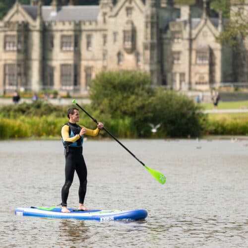 Margam Park Adventure Raft Building at Margam Country Park