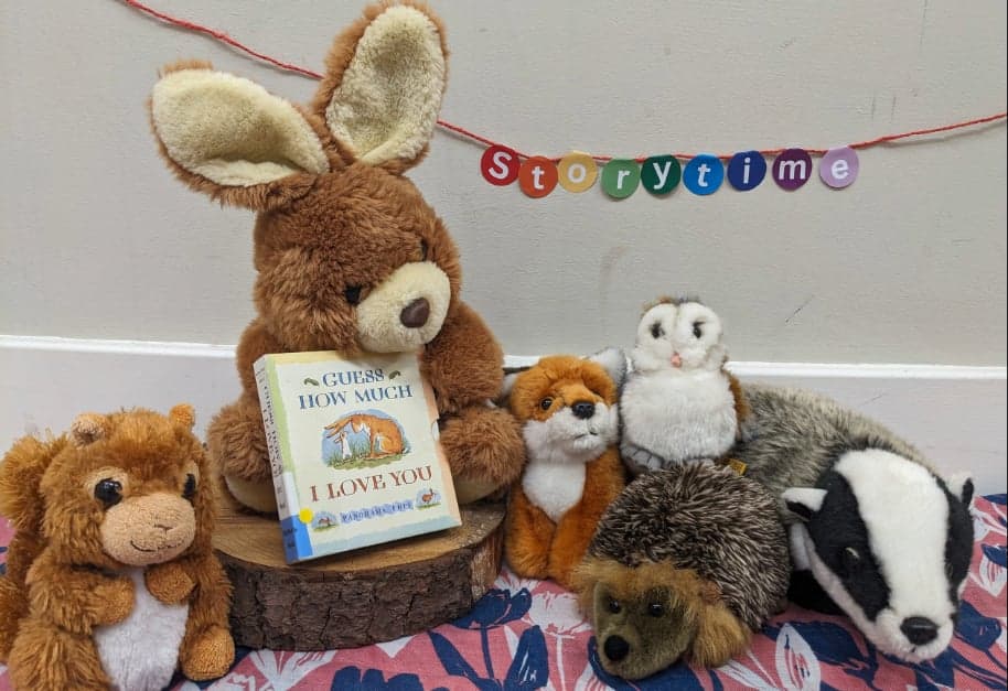 Storytime at Harlow Carr Library