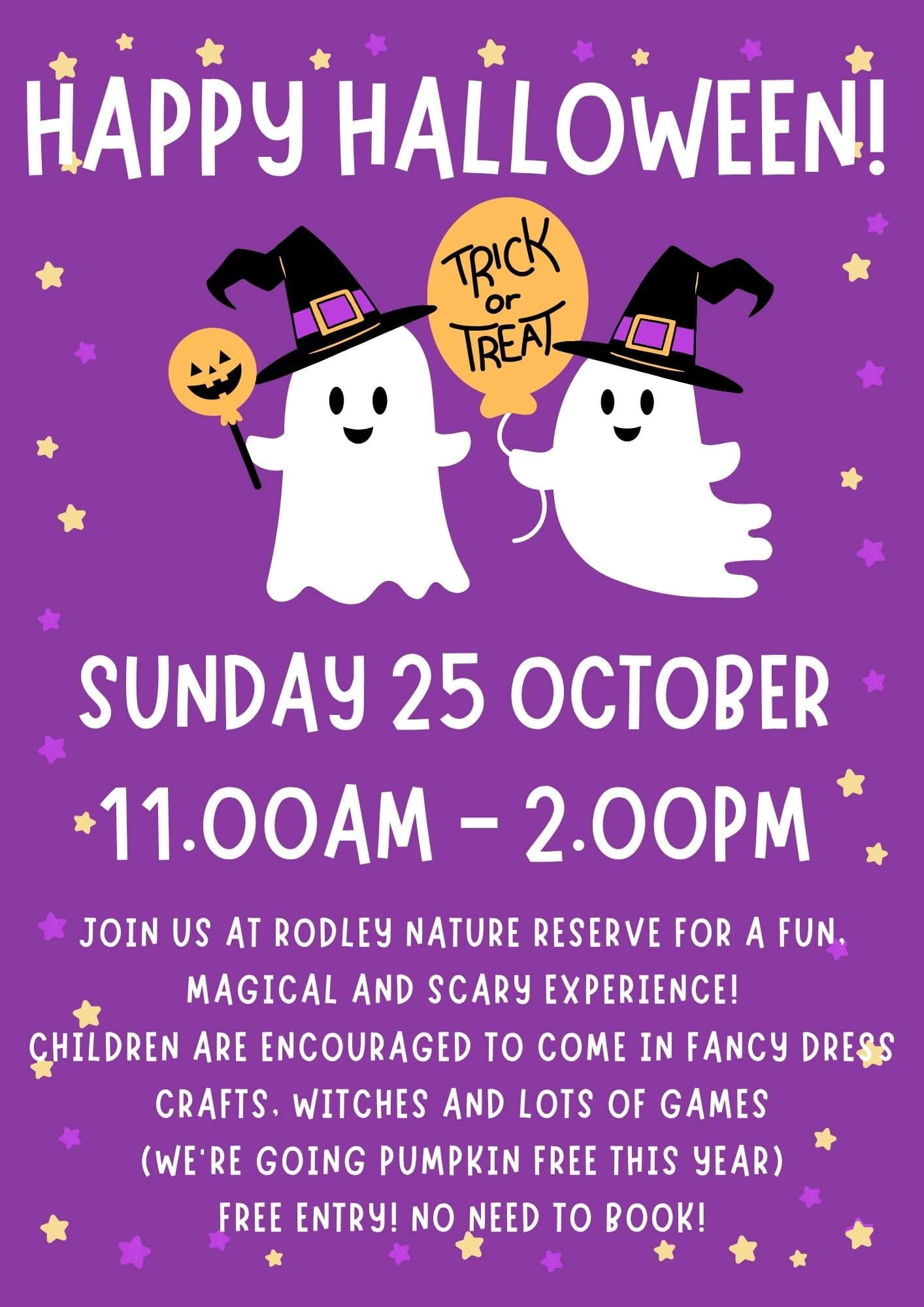 Halloween at Rodley Nature Reserve