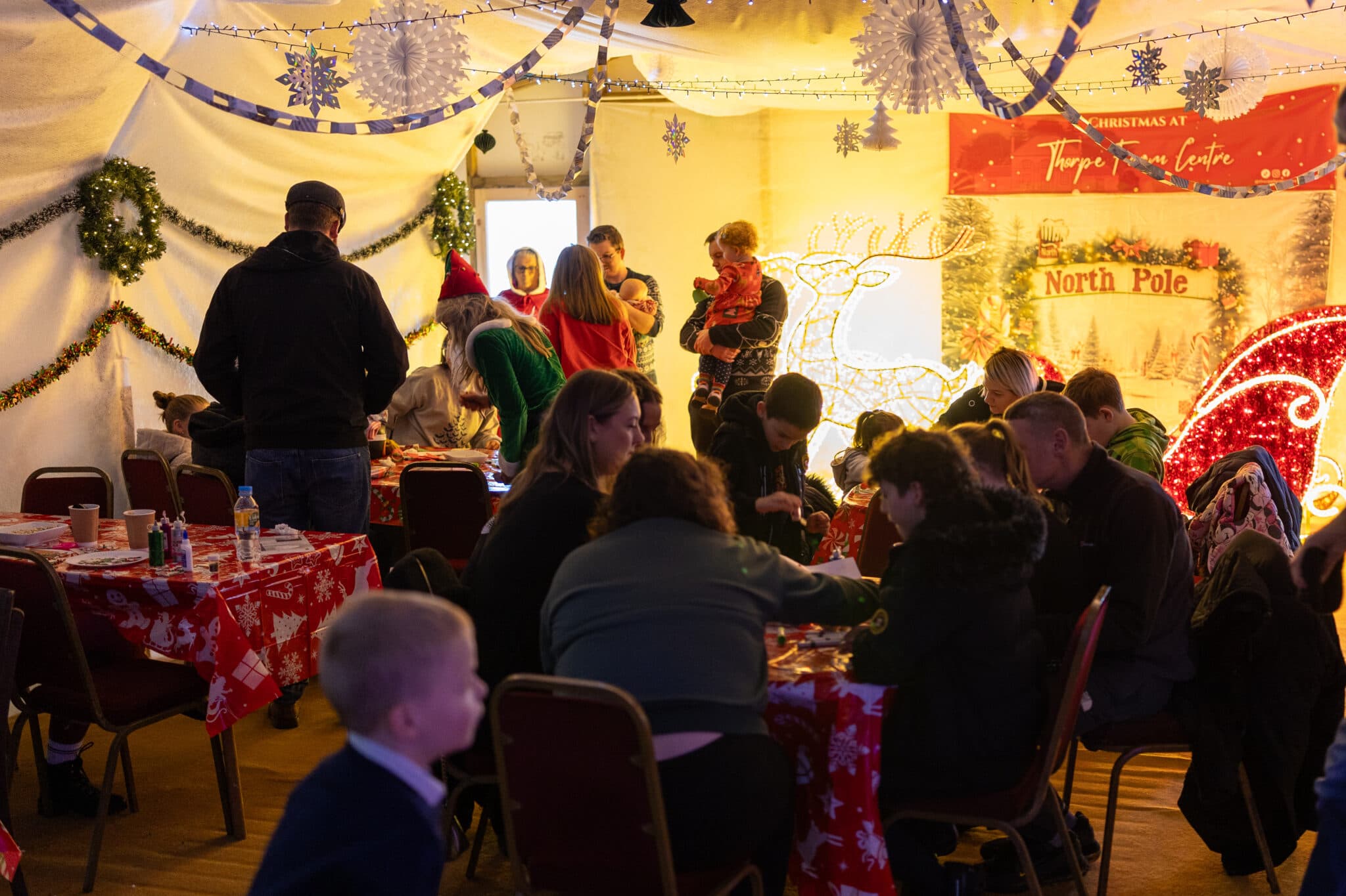 Santa's Grotto at Thorpe Farm