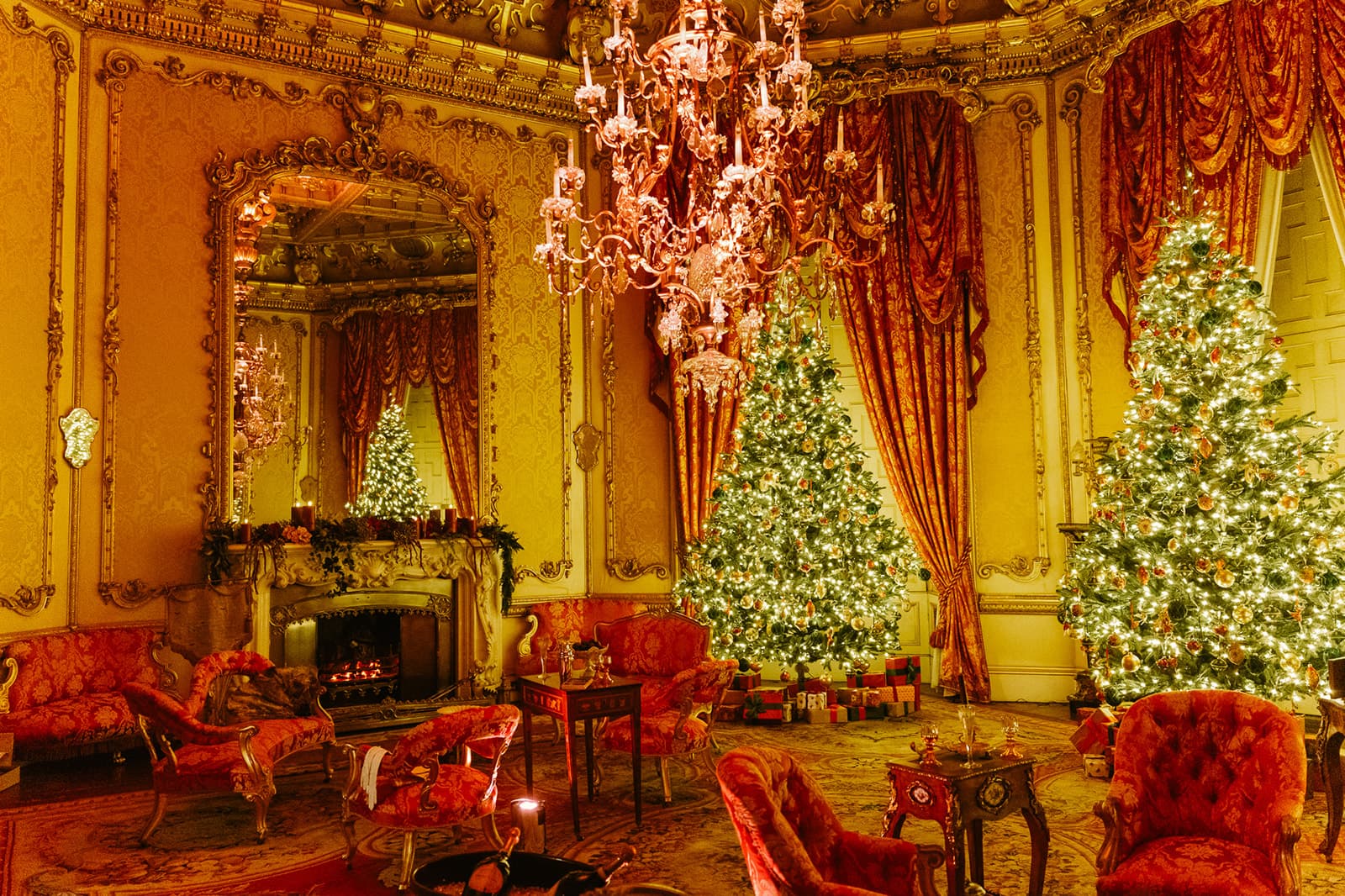 Raby Castle at Christmas