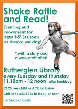 Shake, Rattle and Read | Rutherglen Library | Thursday