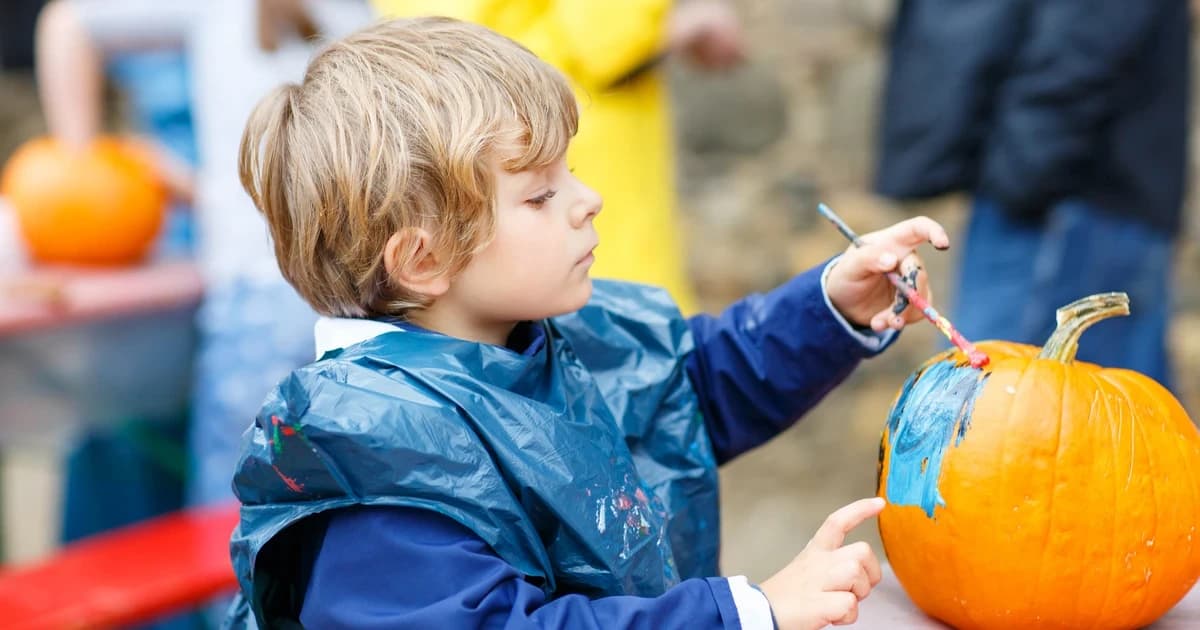 Halloween Pumpkin Painting at Regent's Bar & Kitchen, The Regent's Park