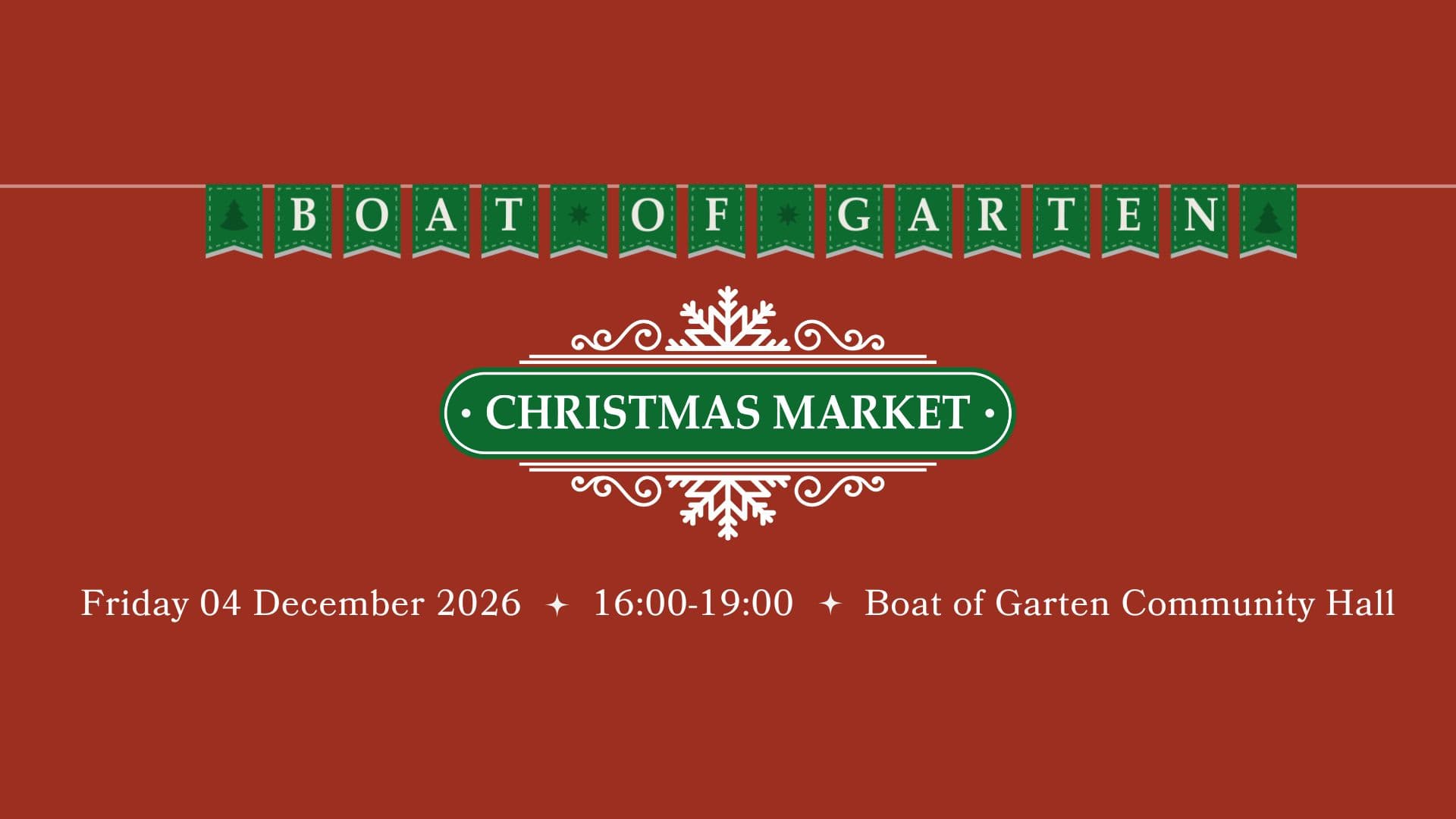Boat of Garten's Christmas Market