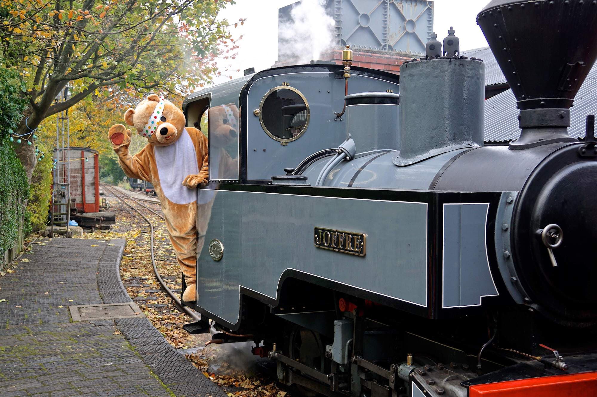 Children in Need Day at the West Lancashire Light Railway