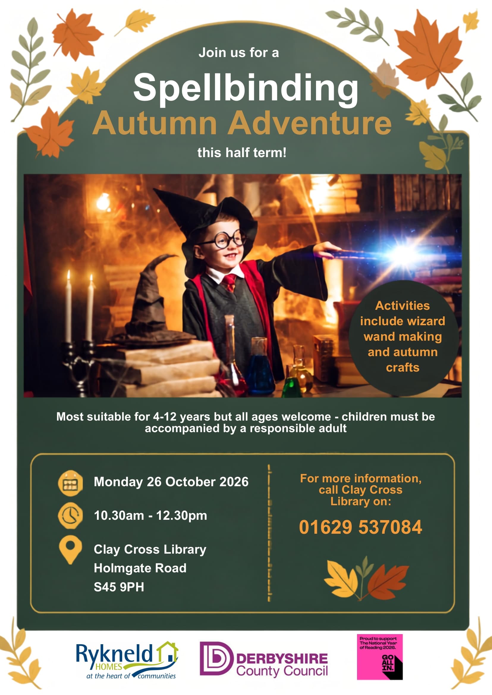 Clay Cross Spellbinding Autumn Adventure.