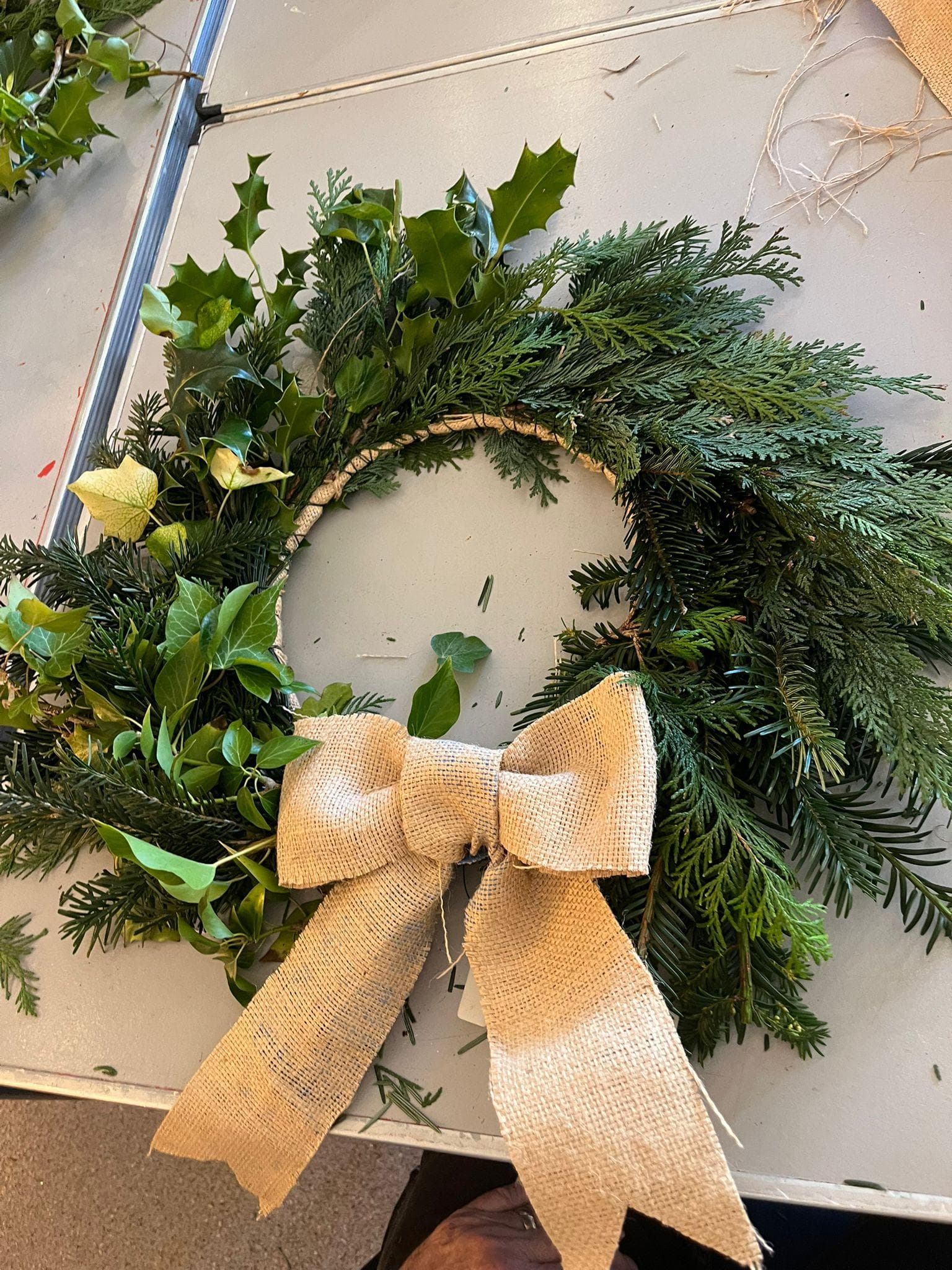Traditional Christmas Wreath Workshop