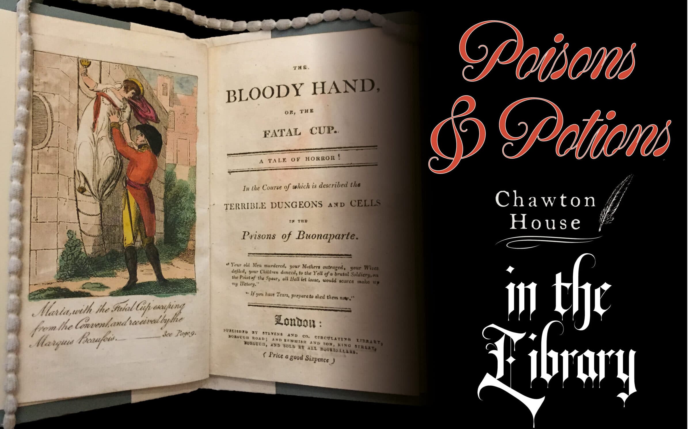 Library Display: Poisons and Potions