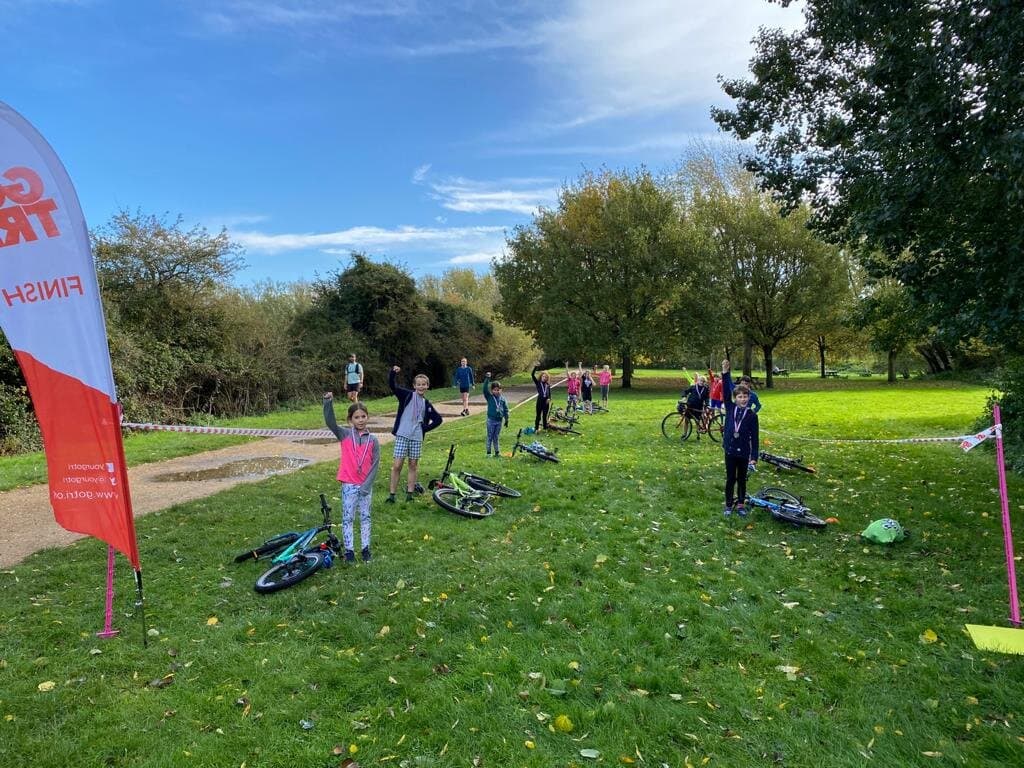 Swim Bike Run Local at Milton Country Park