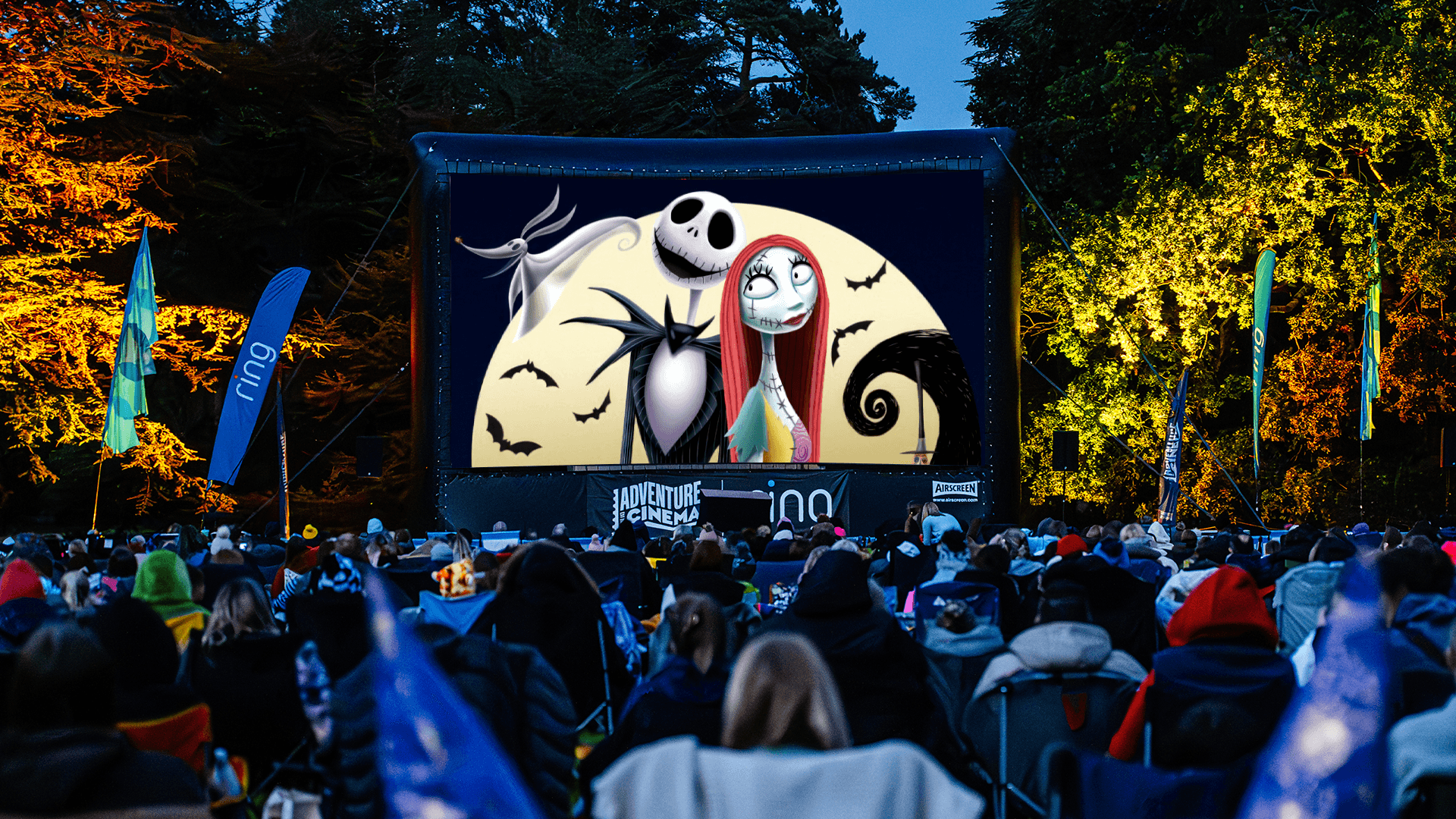 The Nightmare Before Christmas Outdoor Cinema at Wollaton Hall