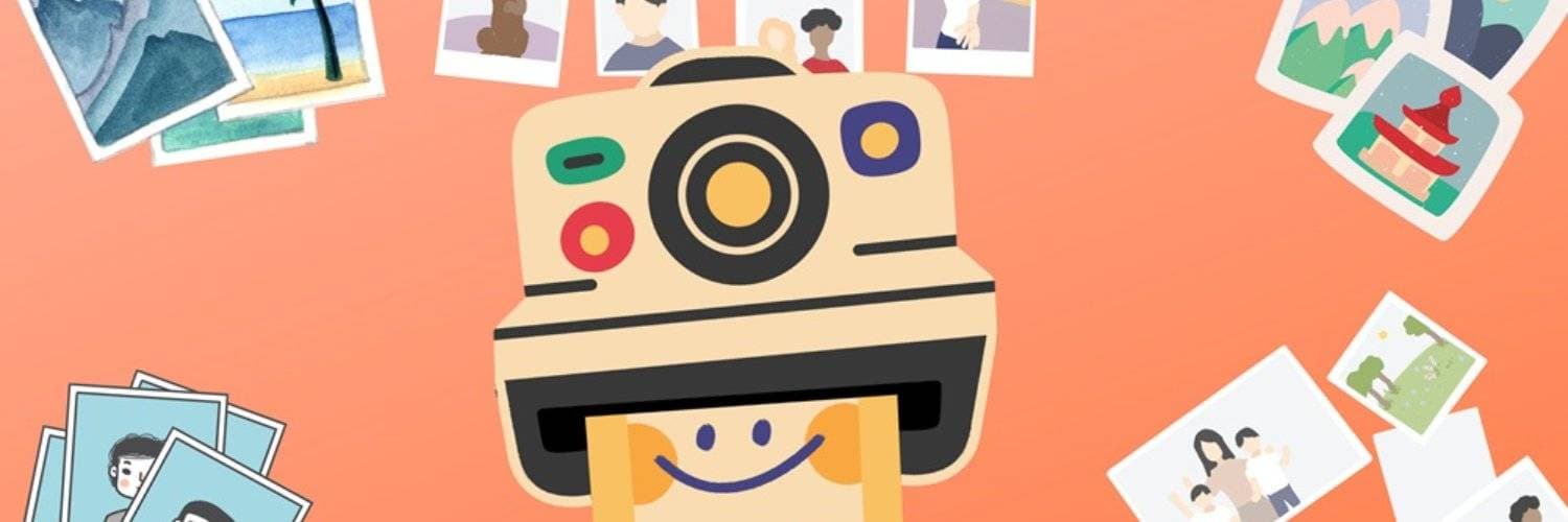 Polaroid Camera Autumn Craft