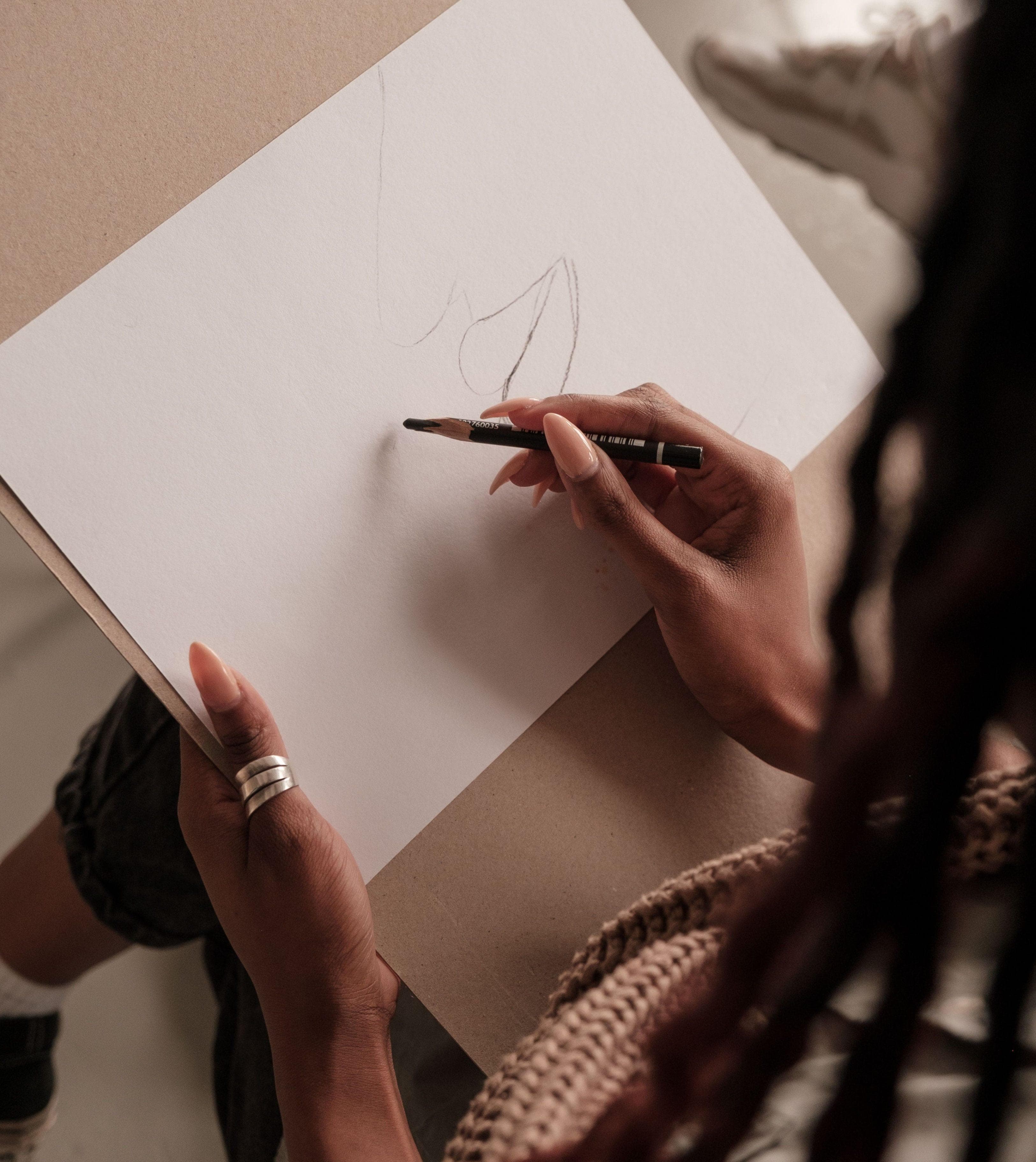 Sketching in the Hall at Forty Hall