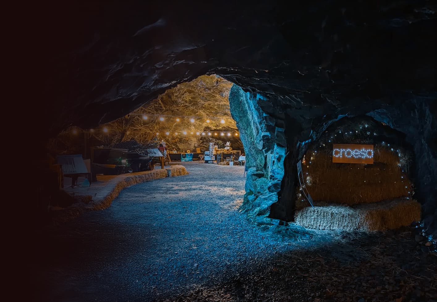 Underground Christmas Market & Santa's Grotto at Llanfair Slate Caverns
