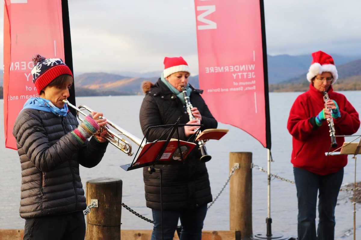 Christmas Carols by the lake with Kendal Concert Band