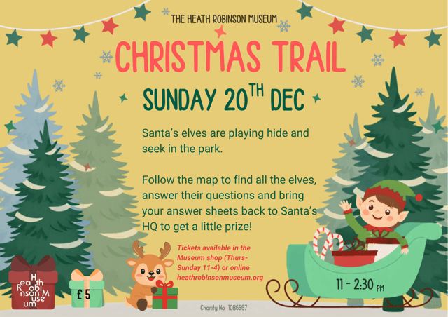 Christmas Trail 2026 at the Heath Robinson Museum