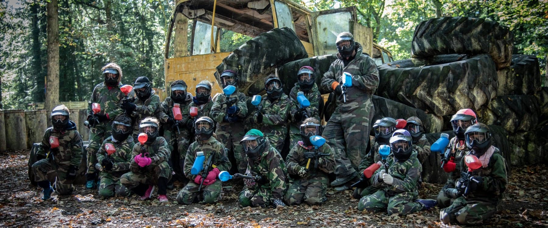 Teen Adventure Day: High Ropes & Paintball