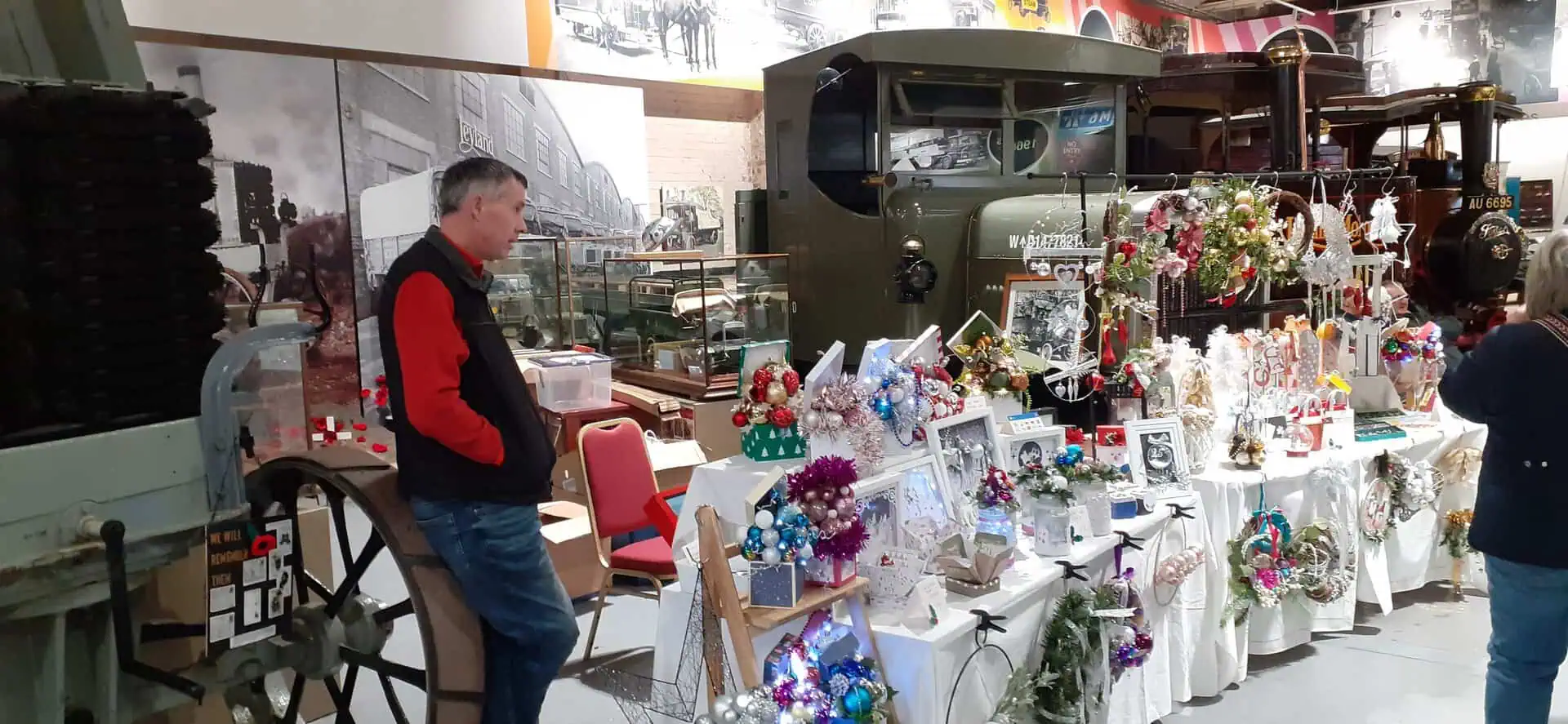 Christmas Market at the British Commercial Vehicle Museum