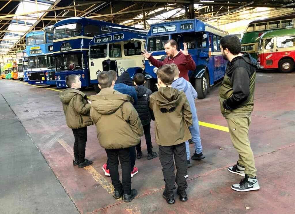 Guided Tours of Bridgeton Bus Garage