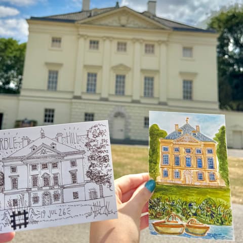 Make your own Postcard at Marble Hill