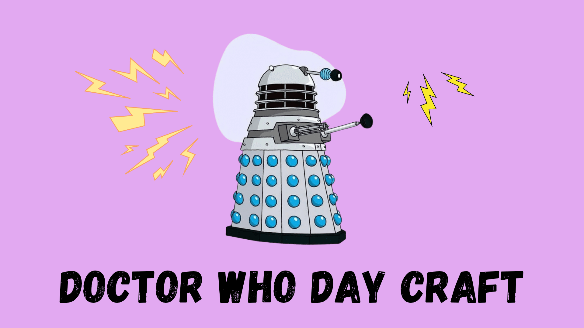 Doctor Who Day kid's craft at Leytonstone Library