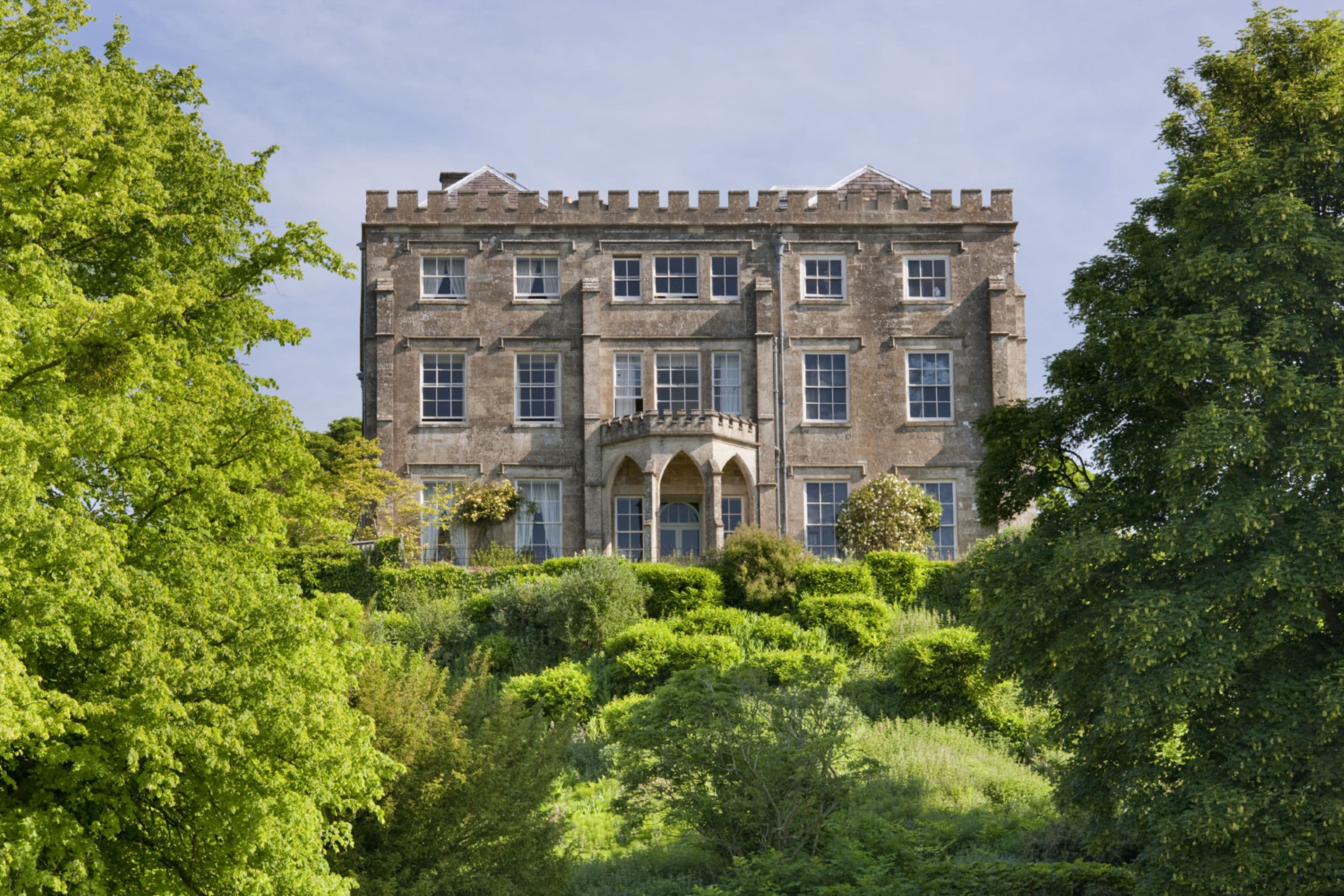Leaf Collage at Newark Park