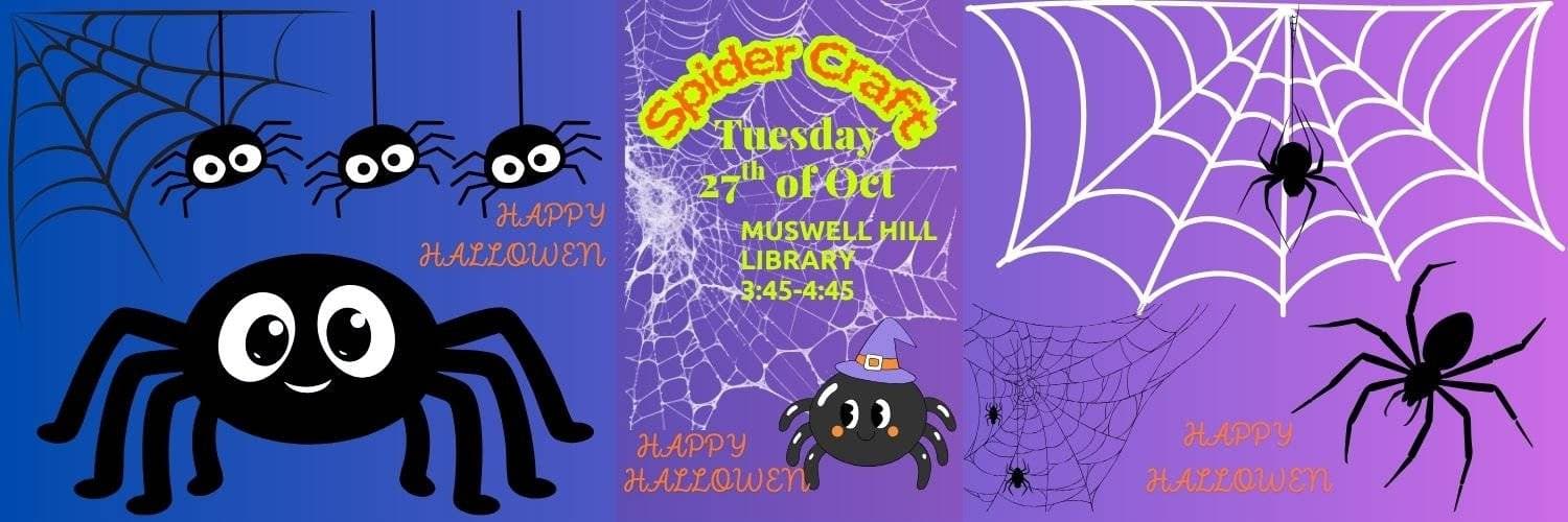 Halloween Spider Craft