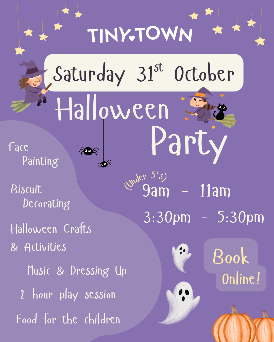 Halloween Party at Tiny Town Anston