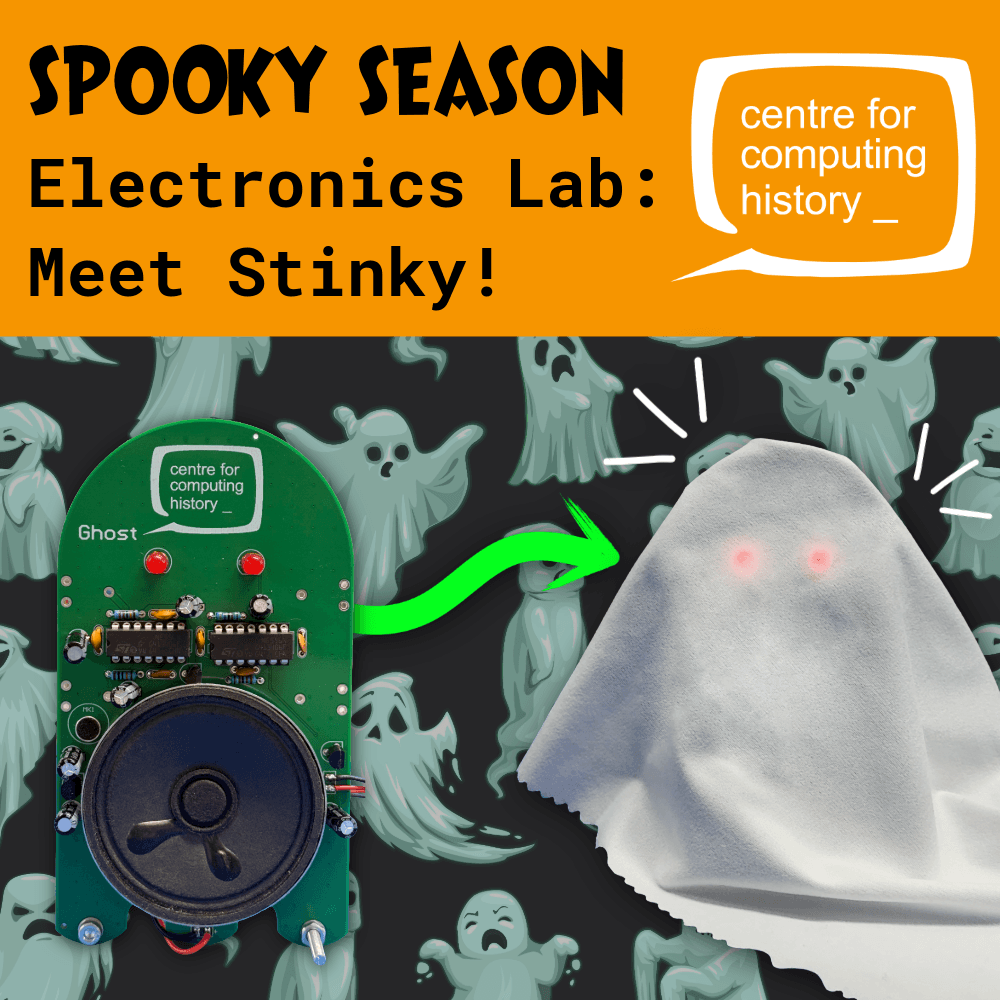Electronics Lab: Meet Stinky, Our Friendly Ghost