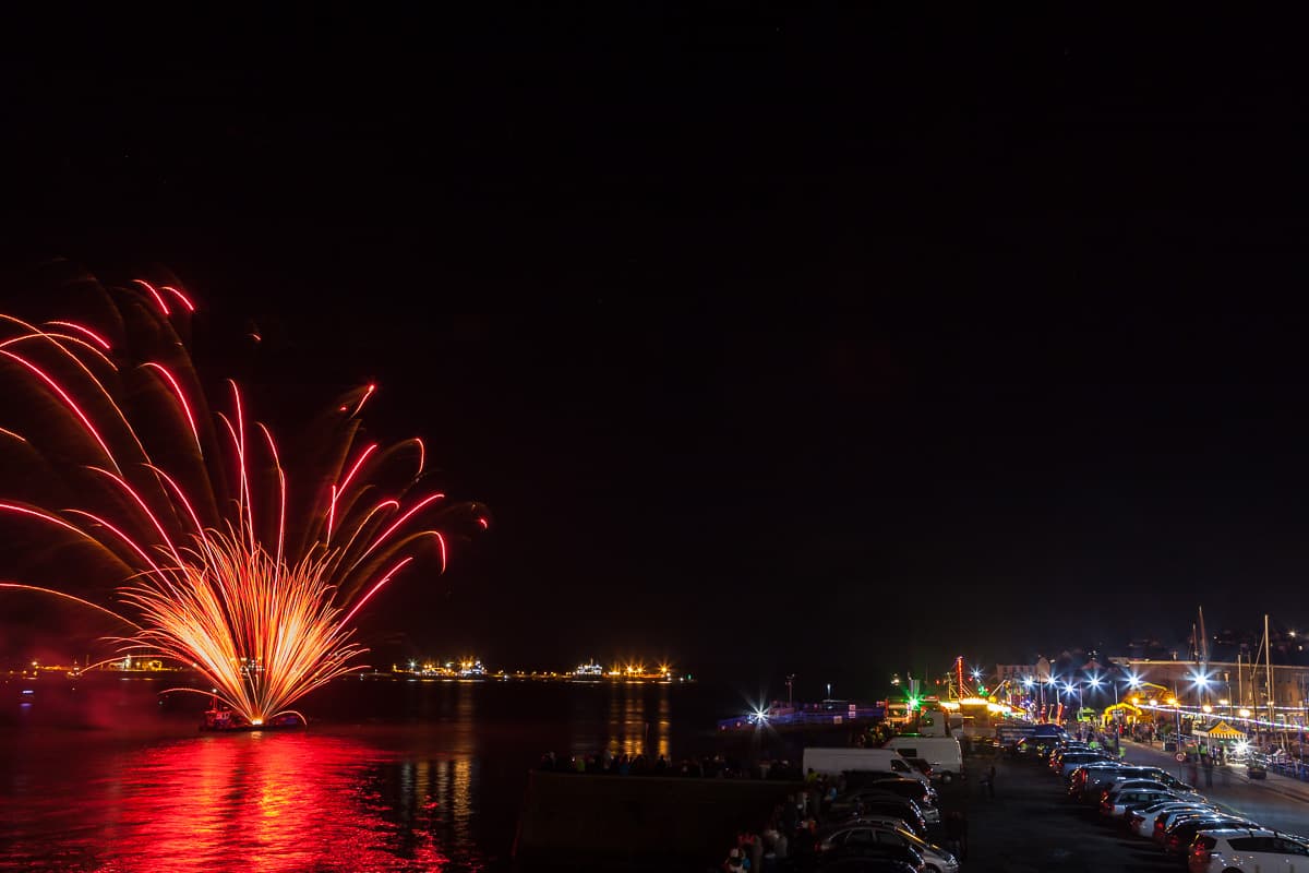 Milford Haven Round Table Fireworks Display