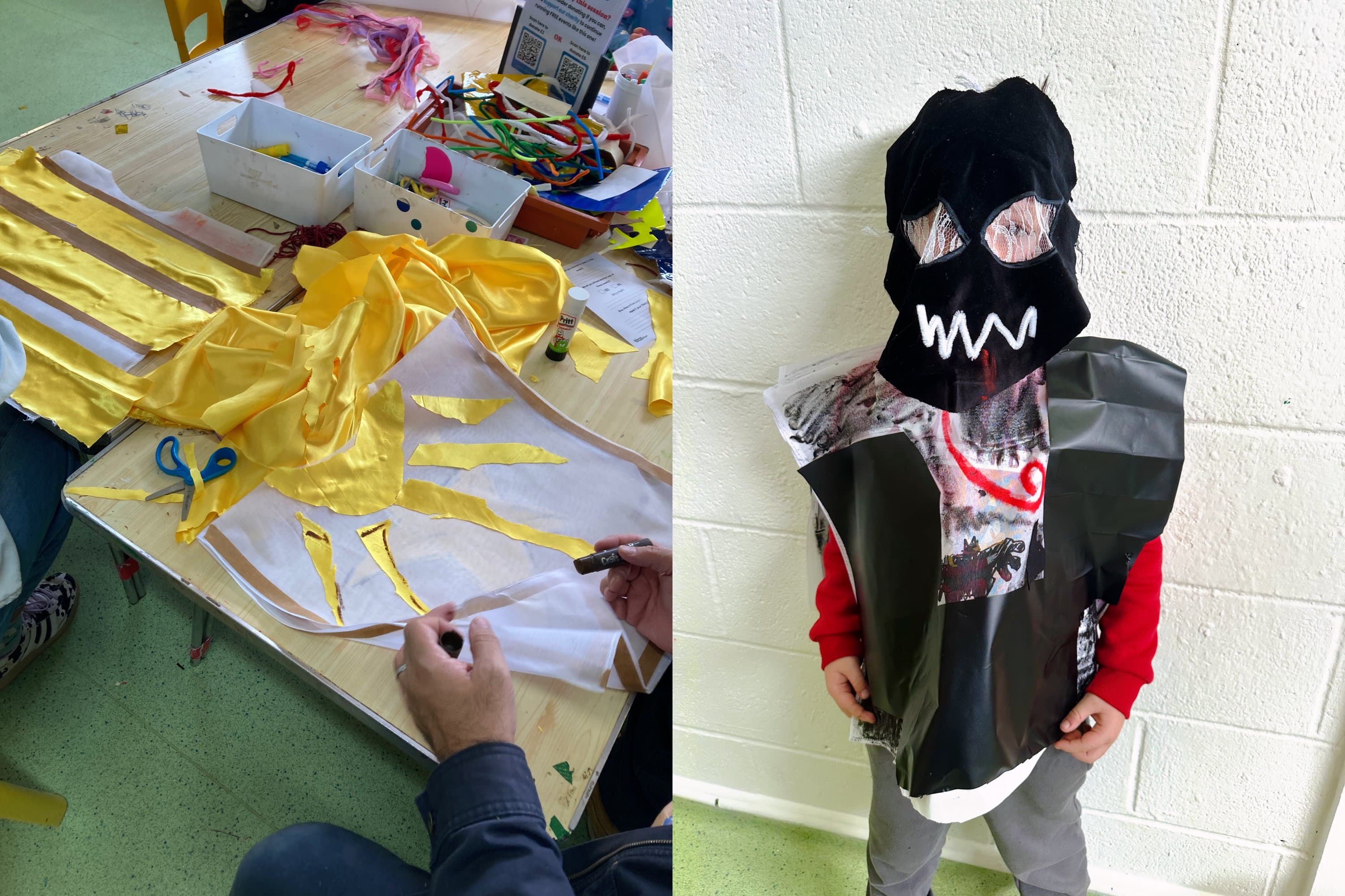 Halloween Scraptastic Event with Children's Scrapstore Bristol