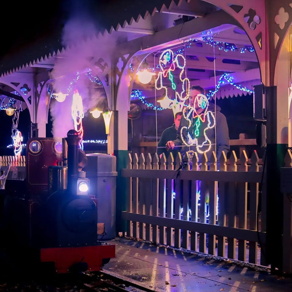 Winter Lights Steam Trains