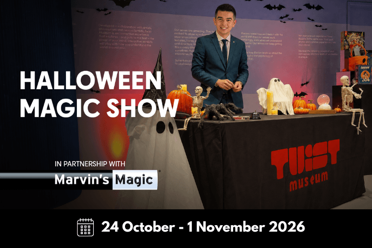 Halloween Magic Shows at Twist Museum