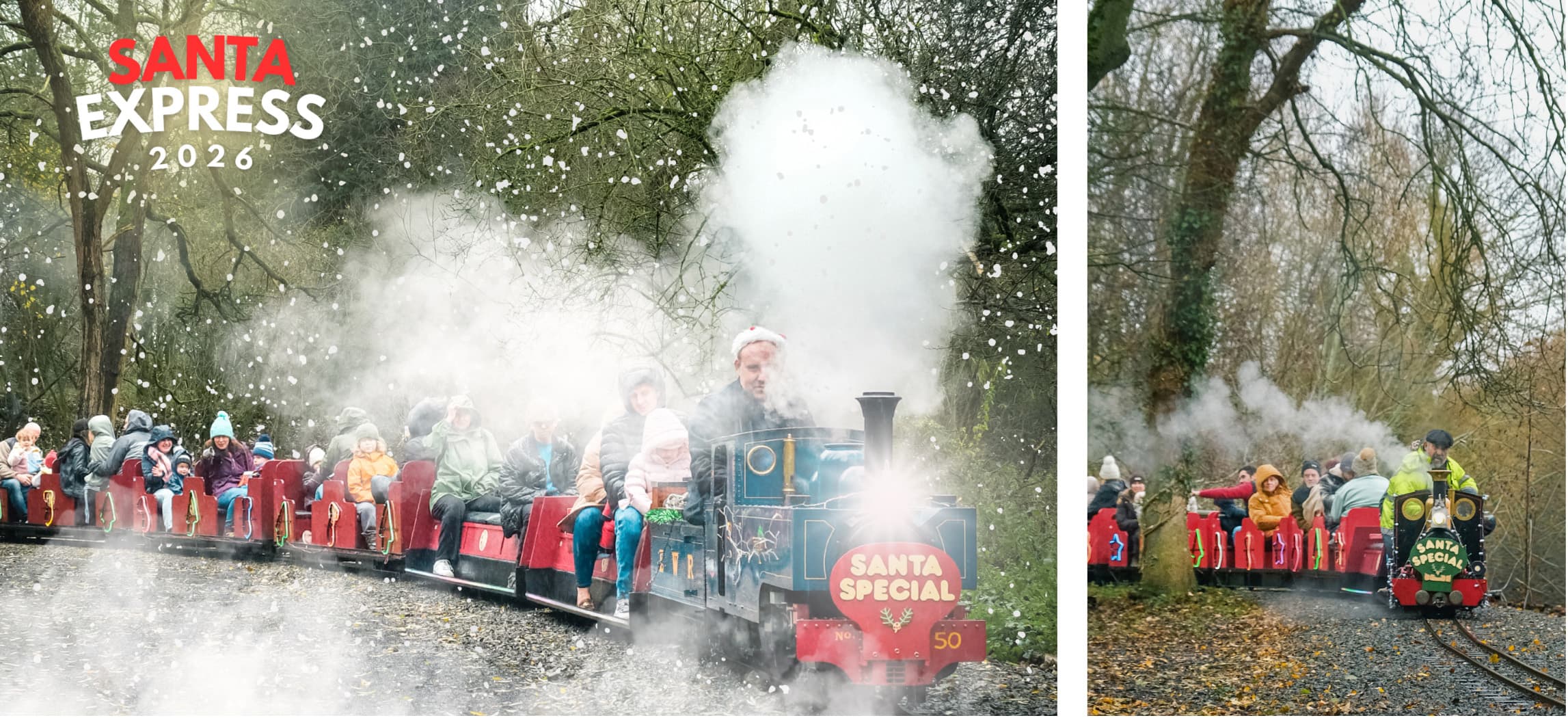 Santa Express at Echills Wood Railway