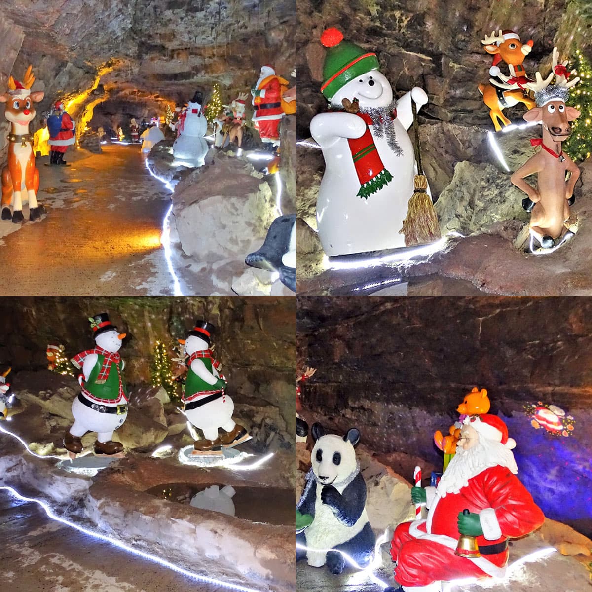 Christmas at Dan-yr-Ogof: Visit Santa