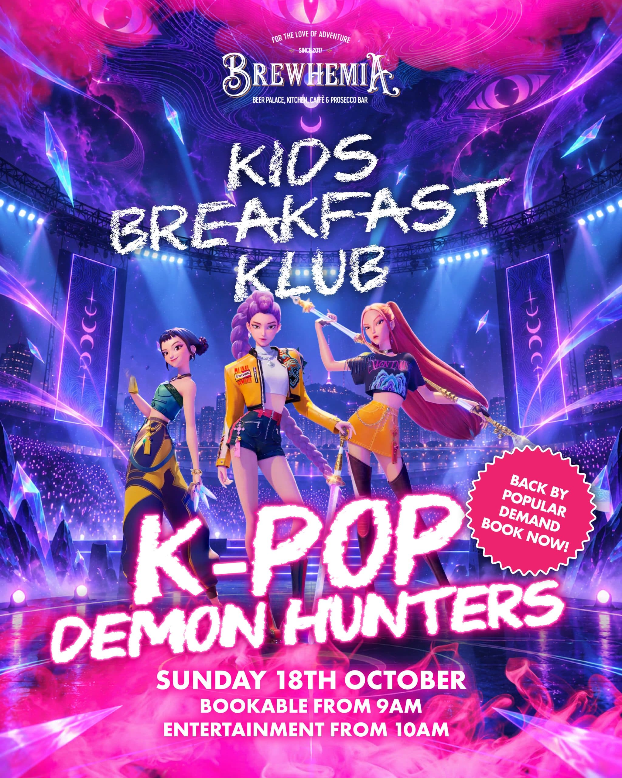 Kids Breakfast Klub: Kpop Demon Hunters