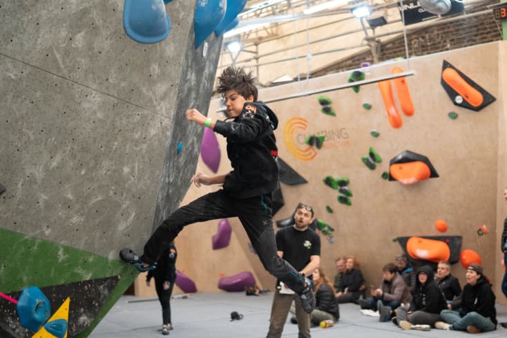 90-Minute Junior Climbing (7+) at Mile End Climbing Wall